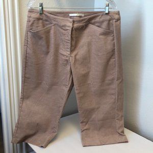 Cote Femme corduroy capri cropped pants